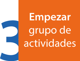 Empezar grupo de actividades