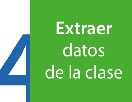 Extraer datos de la clase