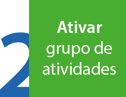 Ativar grupo de atividades